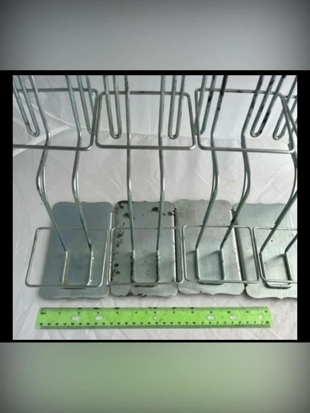 Coffee Syrup Rack Coffee Bar Coffee Syrup Holder Set Of 4, Holds 8 Bottles